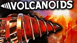 STEAMPUNK DRILL Drilling into an ACTIVE VOLCANO?! | Volcanoids Gameplay Pt.2