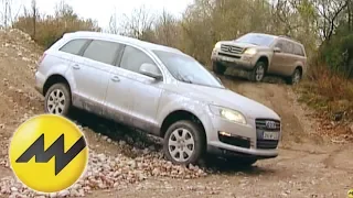 Audi Q7 3.0 TDI vs. Mercedes GL 320 CDI: Dicke Premium-SUVs im Vergleich