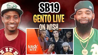 AMERICAN RAPPER REACTS TO -SB19 performs "Gento" LIVE on Wish 107.5 Bus