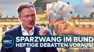 HAUSHALT 2025: Frist abgelaufen! Finanzminister Lindner verlangt deutliche Kürzungen