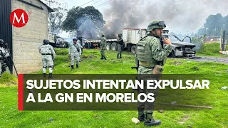 Guardia Nacional enfrenta grupo armado en Huitzilac por aserraderos ilegales