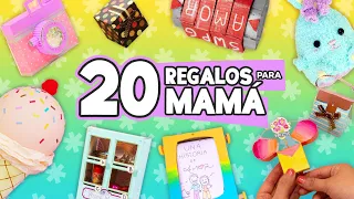 20 REGALOS FÁCILES PARA MAMÁ 🌸 Manualidades sencillas ✂️ Craftingeek