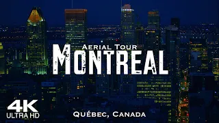 MONTREAL 2024 🇨🇦 Drone Aerial 4K | Montréal Canada Quebec