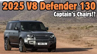 NEW 2025 Land Rover Defender 130 V8 Details | 4K