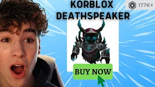 I spent 70,000 Robux buying people their DREAM ITEM in ROBLOX! Korblox and MORE!