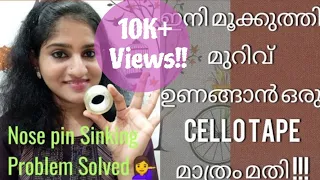 Nose piercing my experience | Heal it in two weeks | മൂക്കുത്തി Malayalam | HAPPY VIBES by Tulasi