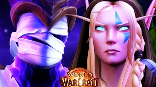 Alleria Finds Harbinger Dark Heart Cinematic - Turalyon Kills Alleria [WoW: War Within]