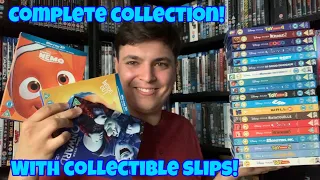 My Disney Pixar Blu Ray Collection With Collectible Slips