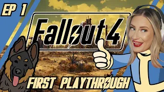 My First Fallout Game EVER! | Fallout 4 [ First Playthrough ] Ep. 1