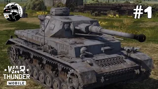 Pz.IV F2 = Best Starter Tank | War Thunder Mobile Gameplay #1