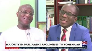Majority in Parliament Apologizes to Fomena MP - Joy News Prime (22-12-20)