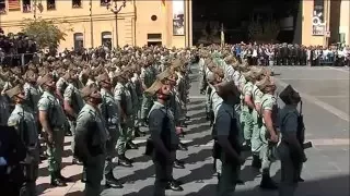 Semana Santa Malaga 2016   Traslado cristo de la Buena Muerte   Cancion del Legionario