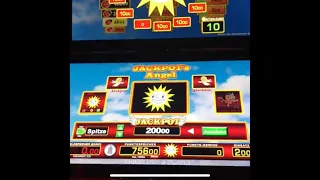 Cashpot Angel 3K Live/ Es Regnet Münzen !!! Jackpot auf 2€!