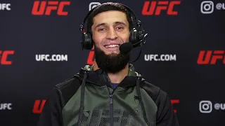Khamzat Chimaev Says His Mindset is to Finish Gilbert Burns in the First Round at UFC 273