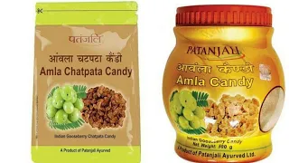 पतंजलि आंवला कैंडी क्या है? | Patanjali Amla Candy Rivew vs Patanjali Amla Chatpata Candy #shorts