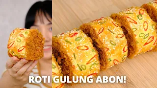 Roti ala bakery! ROTI GULUNG ABON!