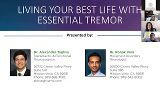 Living your best life with essential tremor