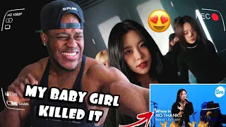 Bodybuilder Reacts to Wheein 'TRASH' Performance Video + 'water color' & 'NO THANKS' live band