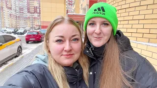 VLOG 💙 ЕДЕМ В МОСКВУ ВСТРЕЧАТЬ НОВЫЙ ГОД 🎄 ВСТРЕЧА С КАТЕЙ 😍