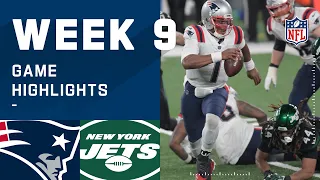 Patriots vs. Jets Week 9 Highlights | NFL 2020