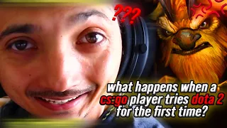 a cs:go player tries dota 2 for the first time.