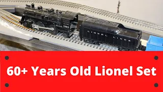 Lionel Electric Train 60 Plus Years Old Running, Polar Express Layout
