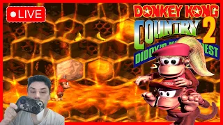 Feriadao Donkey Kong Country 2 PTBR - Super Nintendo - Ate ZERA 102%