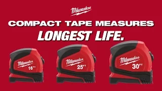 Milwaukee® Compact Tape Measures