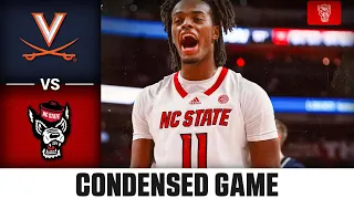 Virginia vs. NC State Condensed Game | 2023-24 ACC Men’s Basketball