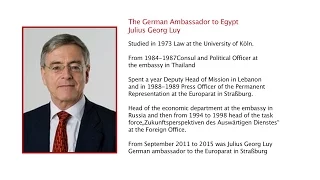 The Ambassador of the Federal Republic of Germany to Egypt