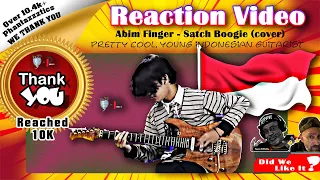 🎶[First Time Hearing] Abim Finger | Satch Boogie (Satriani cover)🎶#reaction #abimfinger