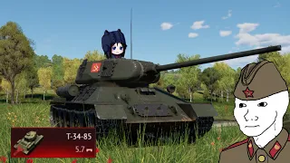 T-34-85 but it's Polyushko Polye | War Thunder