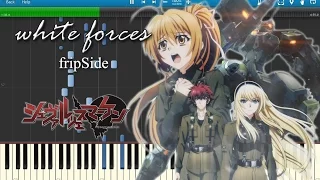 white forces - fripSide - Full Piano 『シュヴァルツェスマーケン』 OP 【Sheet Music/楽譜】