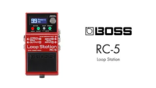 【エフェクター 試奏動画】BOSS RC-5 Loop Station ルーパー
