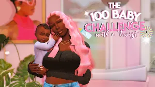 The 100 Baby Challenge with INFANTS!👶🏾🍼 (The Sims 4) #4