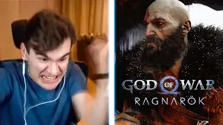 БРАТИШКИН СМОТРИТ ПРЕЗЕНТАЦИЮ PlayStation SHOWCASE 2021 | God of War: Ragnarok – Gameplay Trailer