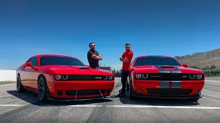 უტდ - Dodge Challenger SRT vs SRT HELLCAT - ჯოჯოხეთის კატა!