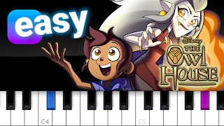 The Owl's House - Eda's Requiem  EASY PIANO TUTORIAL