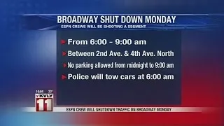 ESPN segment to shutdown Broadway