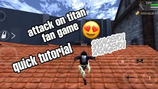 HOW TO DOWNLOAD ATTACK ON TITAN FANGAME BY JULHIECIO