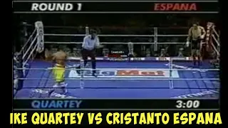 Crisanto España vs Ike Quartey