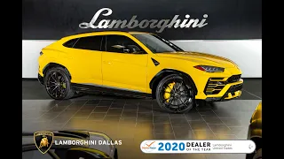 2019 Lamborghini Urus Giallo Auge L1299