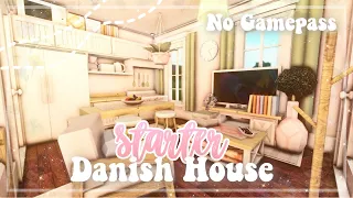 Roblox Bloxburg - No Gamepass Danish Small Cute House - Minami Oroi