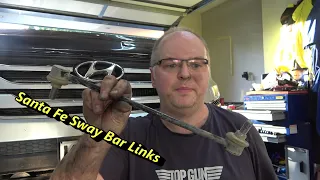 Hyundai Santa Fe - Front Sway Bar Link Replacement
