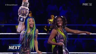 Sasha Banks & Naomi Entrance - #SmackDown: April 22/2022
