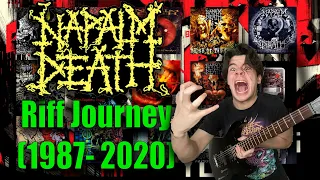 NAPALM DEATH Riff Journey (1987 - 2020 Guitar Riff Compilation)