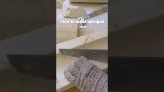 How to make an equal tee