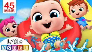 Playtime at the Waterpark | Playground Song | Little Angel Nursery Rhymes