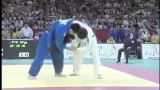 JUDO 2006 World Team Championships: Masahiro Takamatsu 高松 正裕 (JPN) - Won-Hee Lee 이원희 (KOR)