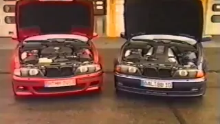 BMW M5 (E39) vs Alpina B10 V8 4.6L (german)